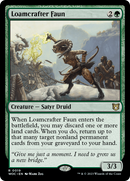 Loamcrafter Faun (WOC-019) [Wilds of Eldraine Commander]