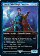 Mathise, Surge Channeler (SLD-1238) [Secret Lair Drop] / Simon, Wild Magic Sorcerer Foil