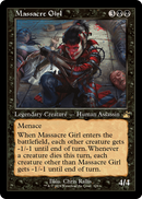 Massacre Girl (Retro Frame) (RVR-328) [Ravnica Remastered] Foil