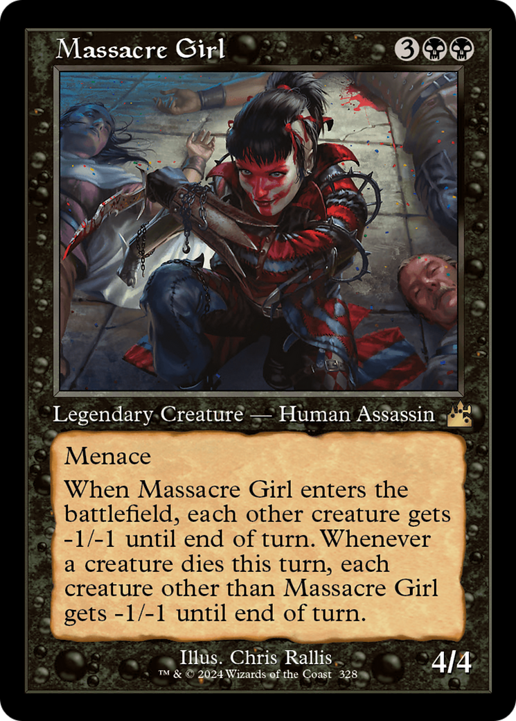 Massacre Girl (RVR-328) [Ravnica Remastered] Foil