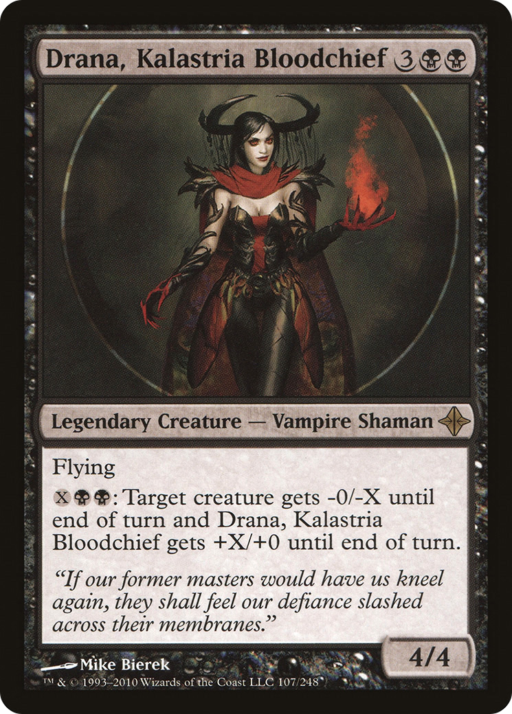 Drana, Kalastria Bloodchief (ROE-107) [Rise of the Eldrazi]