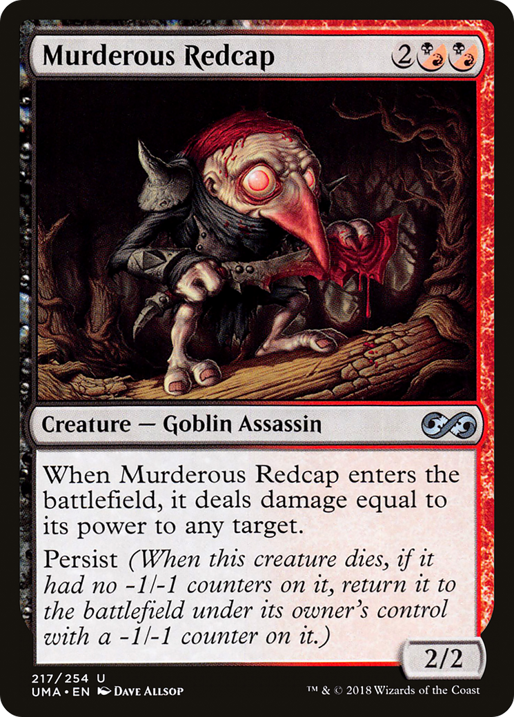 Murderous Redcap (UMA-217) [Ultimate Masters]