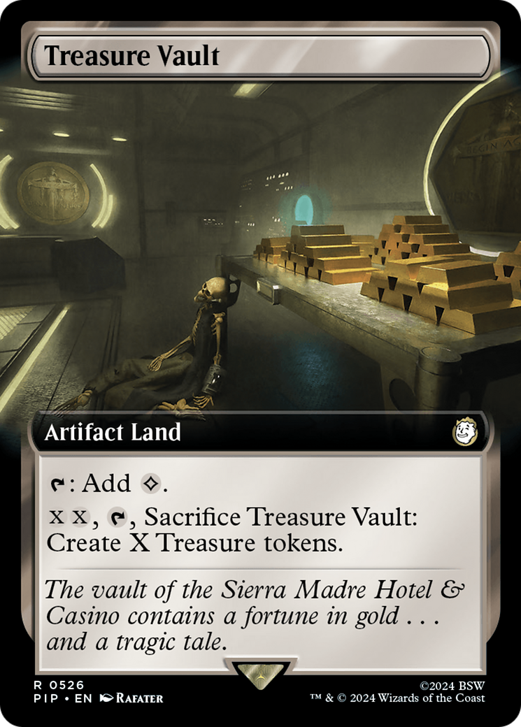 Treasure Vault (PIP-526) [Fallout]: (Extended Art) Foil