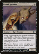 Blood Speaker (LIST-CHK-103) [The List]