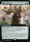 Killer Service (Extended Art) (NCC-161) [New Capenna Commander]