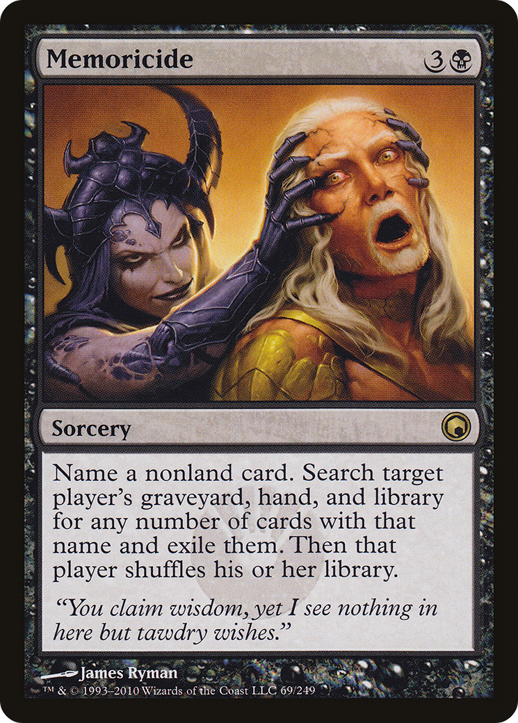 Memoricide (SOM-069) [Scars of Mirrodin]