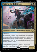 Satoru, the Infiltrator (OTJ-230) [Outlaws of Thunder Junction] Foil