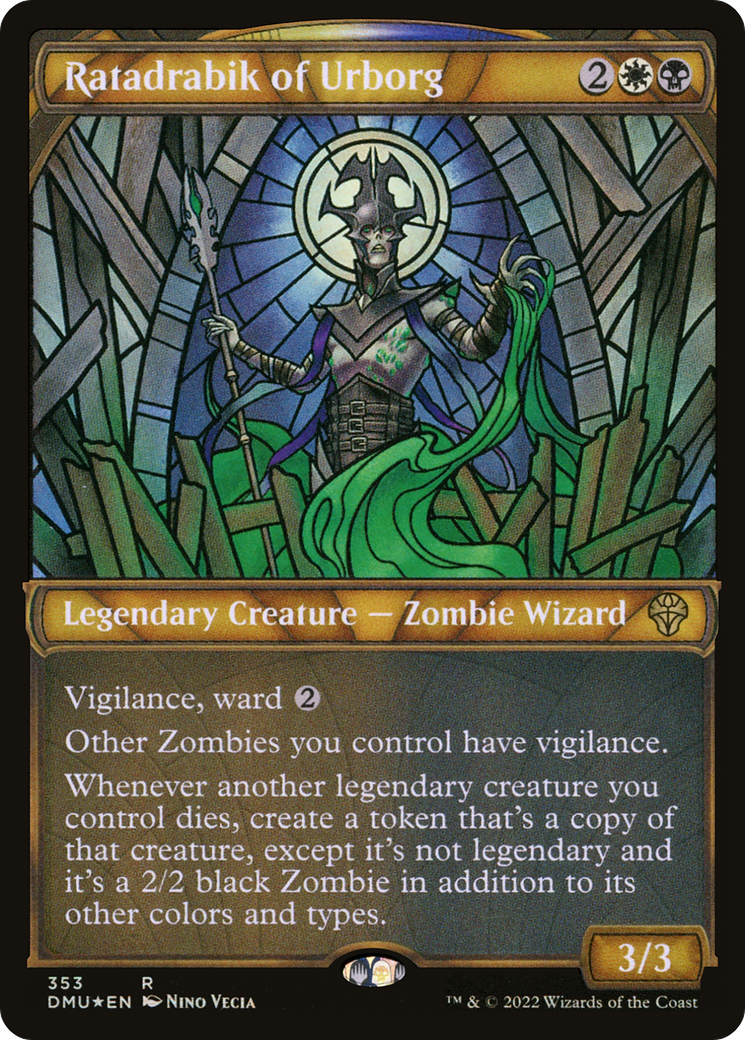 Ratadrabik of Urborg (Textured Foil) (DMU-353) (Showcase) [Dominaria United] Foil