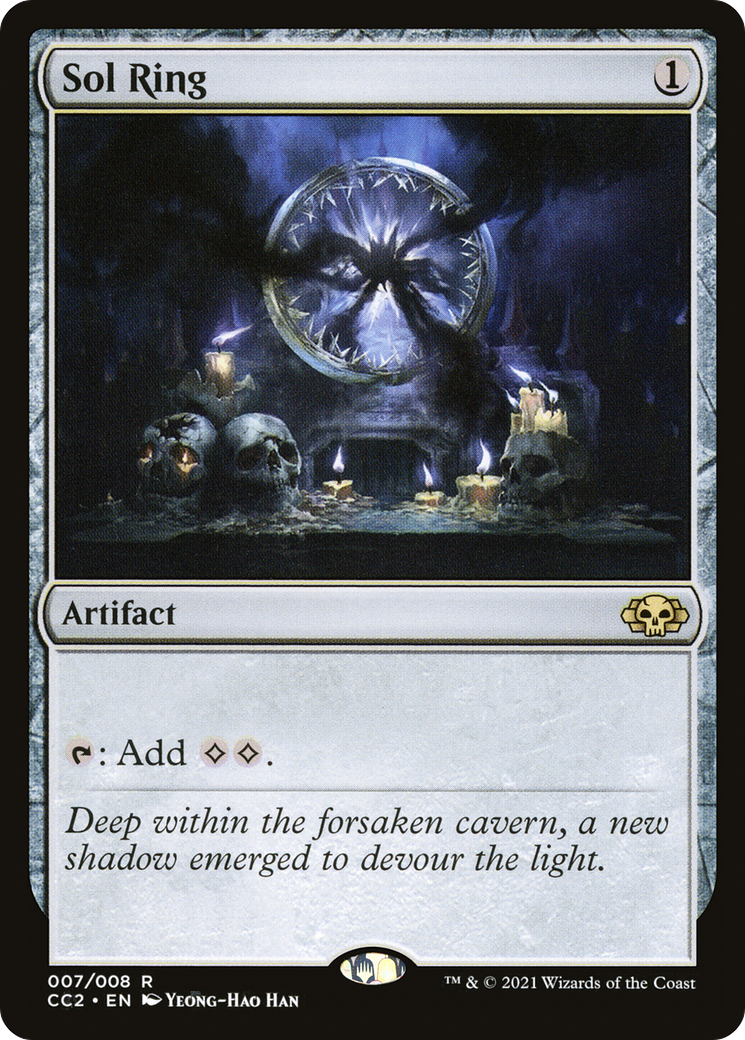 Sol Ring (CC2-007) [Commander Collection: Black] Foil