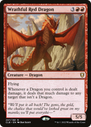 Wrathful Red Dragon (CLB-207) [Commander Legends: Battle for Baldur's Gate]