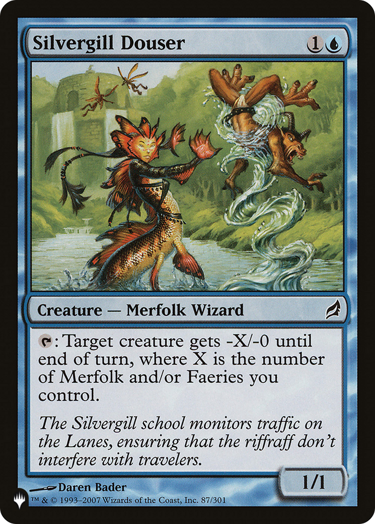 Silvergill Douser (LIST-LRW-87) [The List]