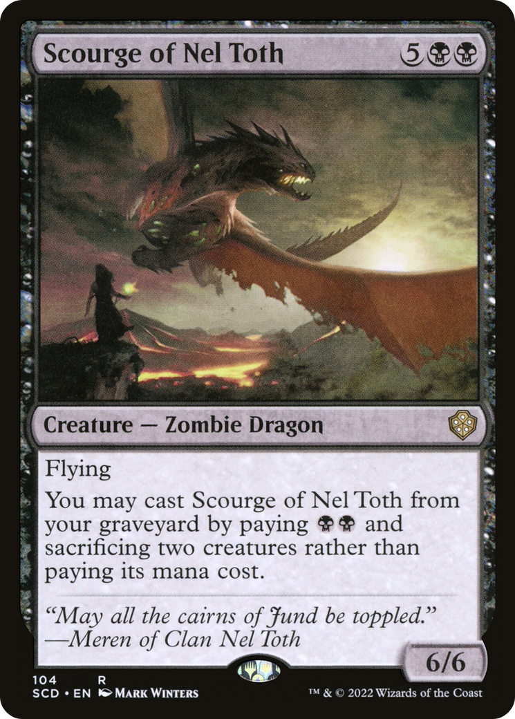 Scourge of Nel Toth (SCD-104) [Starter Commander Decks]