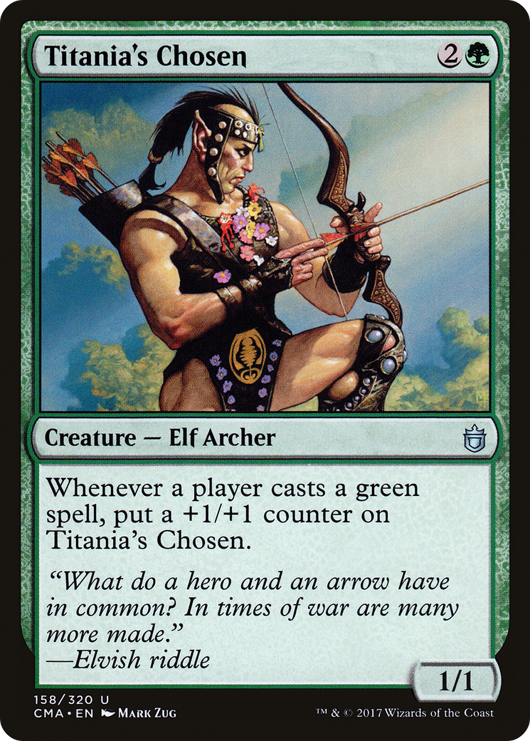Titania's Chosen (CMA-158) [Commander Anthology]