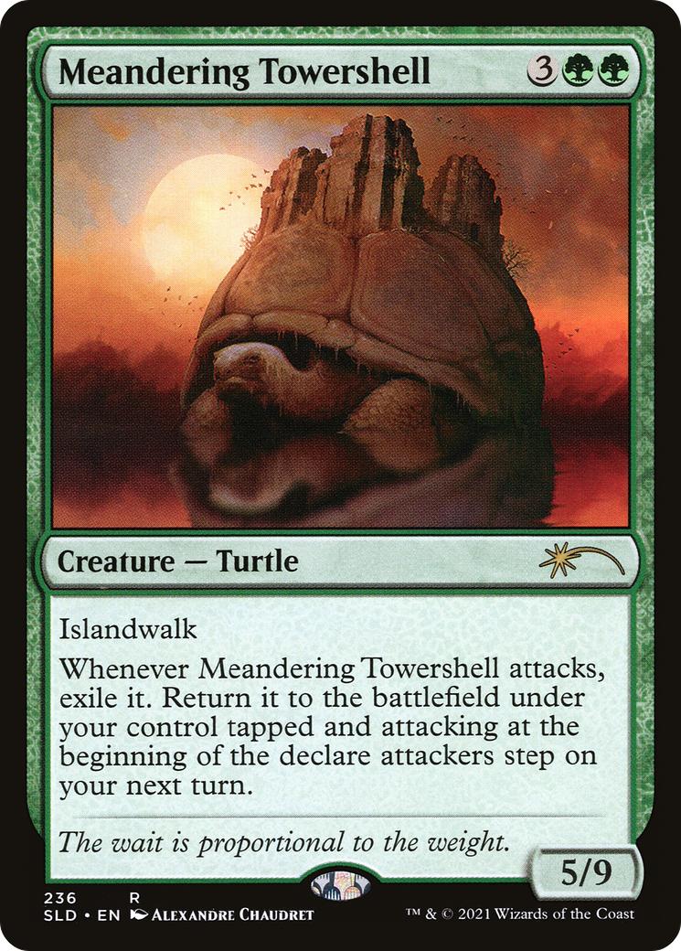 Meandering Towershell (SLD-236) [Secret Lair Drop]