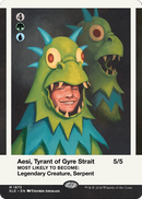 Aesi, Tyrant of Gyre Strait // Aesi, Tyrant of Gyre Strait (SLD-1873) (Borderless) [Secret Lair Drop]
