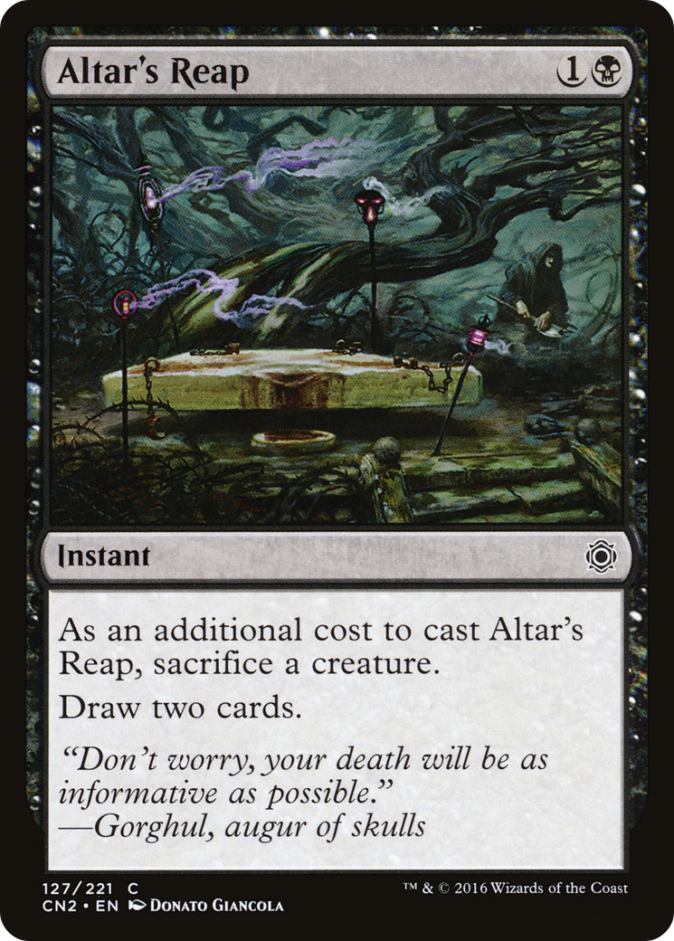 Altar's Reap (CN2-127) [Conspiracy: Take the Crown]