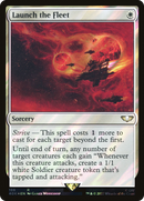 Launch the Fleet (Surge Foil) (40K-188) [Warhammer 40,000 Commander] Foil