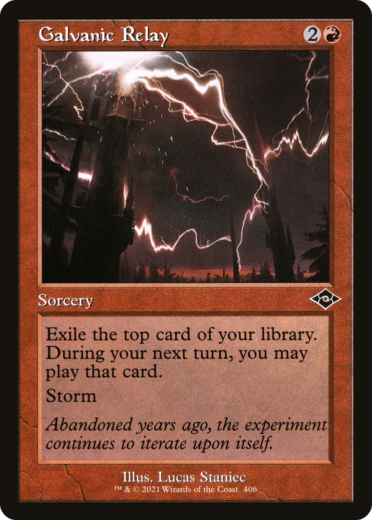 Galvanic Relay (Retro Frame) (MH2-406) [Modern Horizons 2]