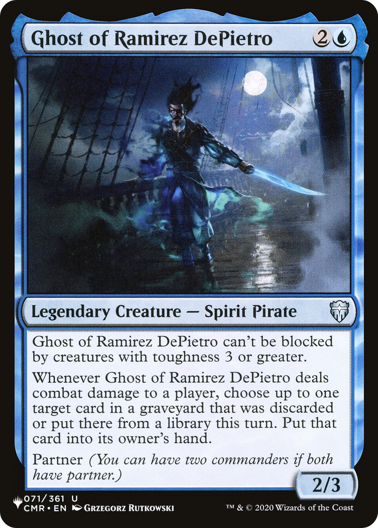 Ghost of Ramirez DePietro (LIST-CMR-71) [The List]