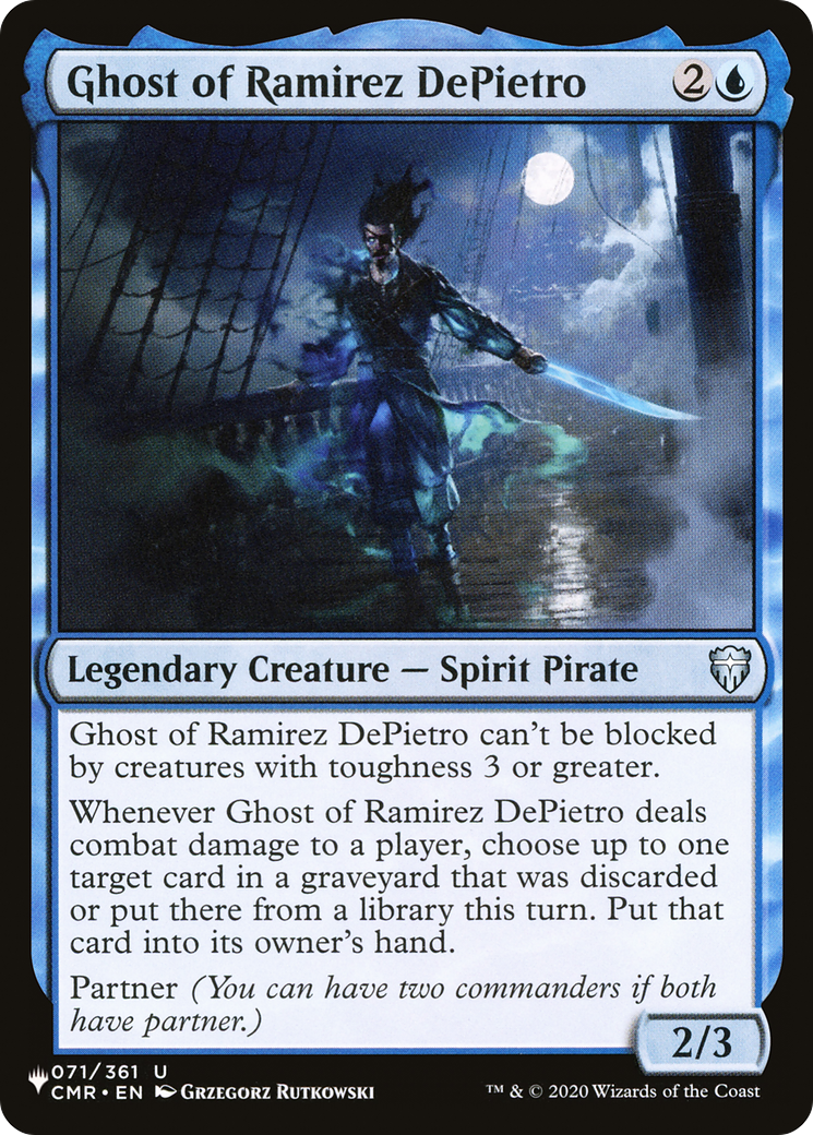 Ghost of Ramirez DePietro (LIST-CMR-71) [The List]