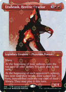 Urabrask, Heretic Praetor (ONE-469) [Streets of New Capenna] (Borderless) Foil
