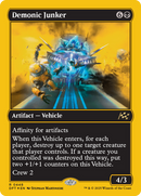 Demonic Junker (DFT-448) [Aetherdrift] Foil