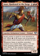Anax, Hardened in the Forge (CMM-204) [Commander Masters]: (enchantment)
