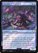 Heralds of Tzeentch (Surge Foil) (40K-023) [Warhammer 40,000 Commander] Foil