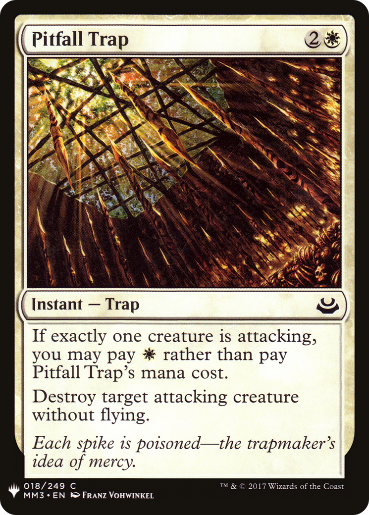 Pitfall Trap (LIST-MM3-18) [The List]
