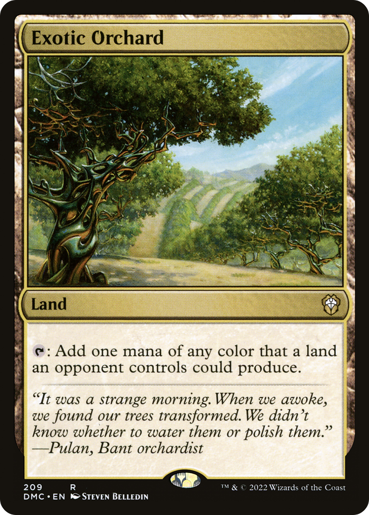 Exotic Orchard (DMC-209) [Dominaria United Commander]