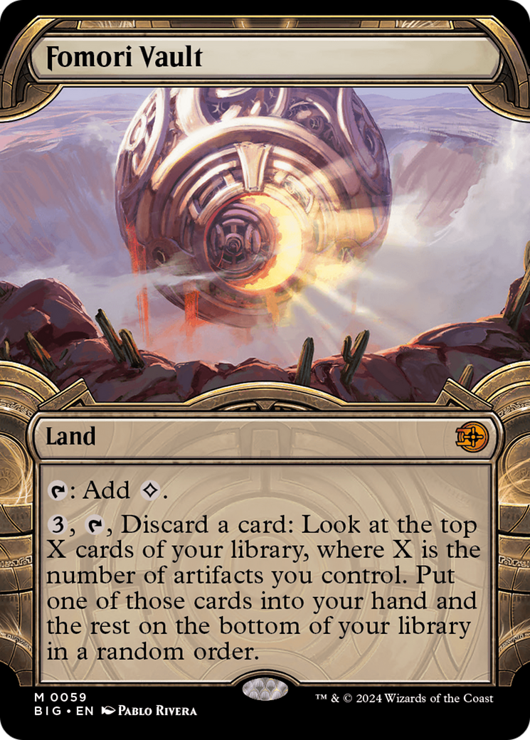 Fomori Vault (BIG-059) [The Big Score]: (Showcase) Foil