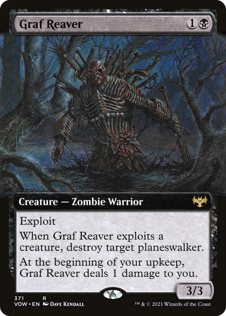Graf Reaver (VOW-371) [Innistrad: Crimson Vow]: (Extended Art) Foil