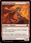 Panicked Altisaur (LCI-159) [The Lost Caverns of Ixalan]