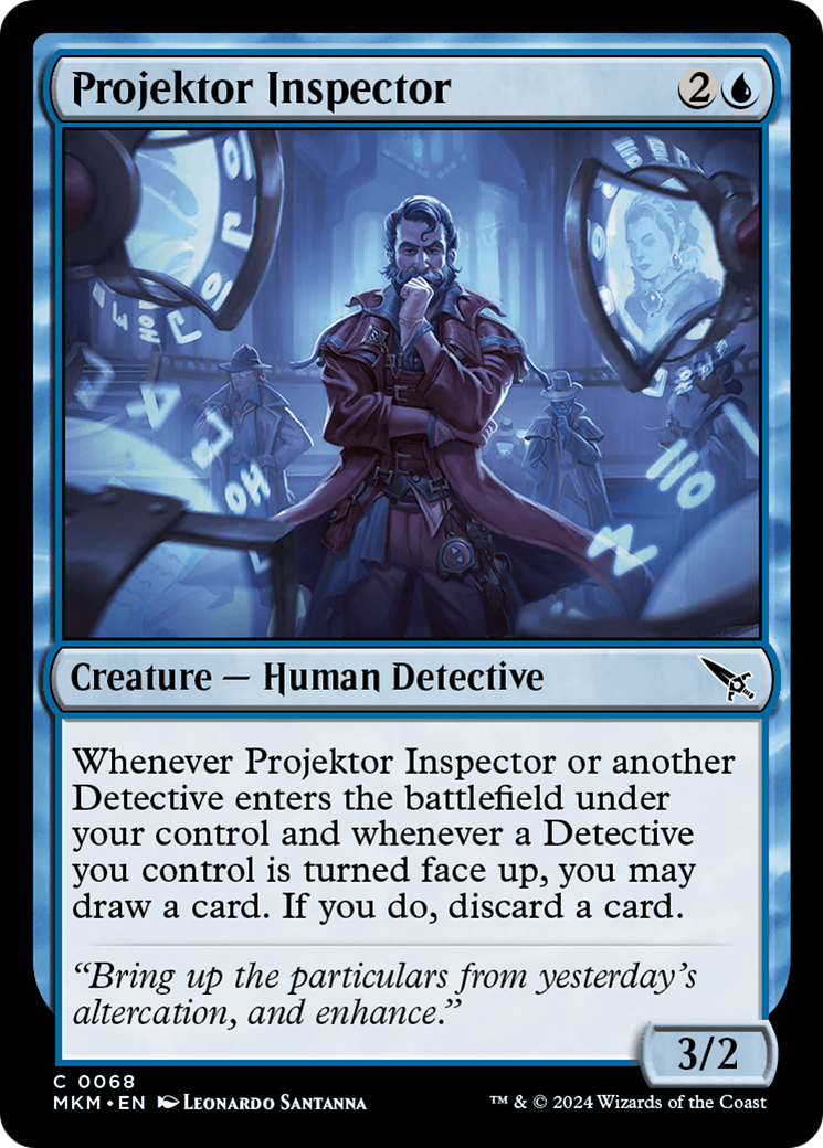 Projektor Inspector (MKM-068) [Murders at Karlov Manor]