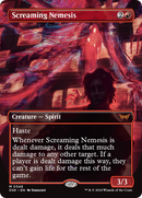 Screaming Nemesis (DSK-348) [Duskmourn: House of Horror] (Borderless)