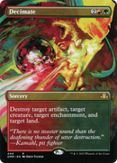 Decimate (DMR-444) [Dominaria Remastered] (Borderless) Foil
