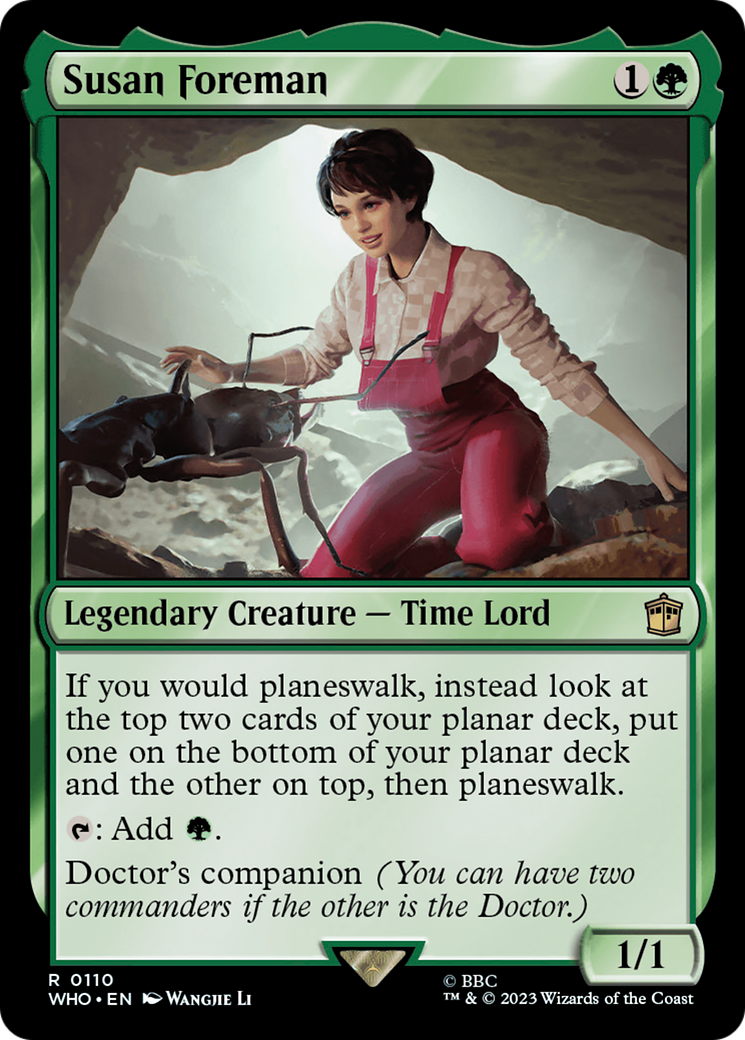 Susan Foreman (WHO-110) [Doctor Who] Foil