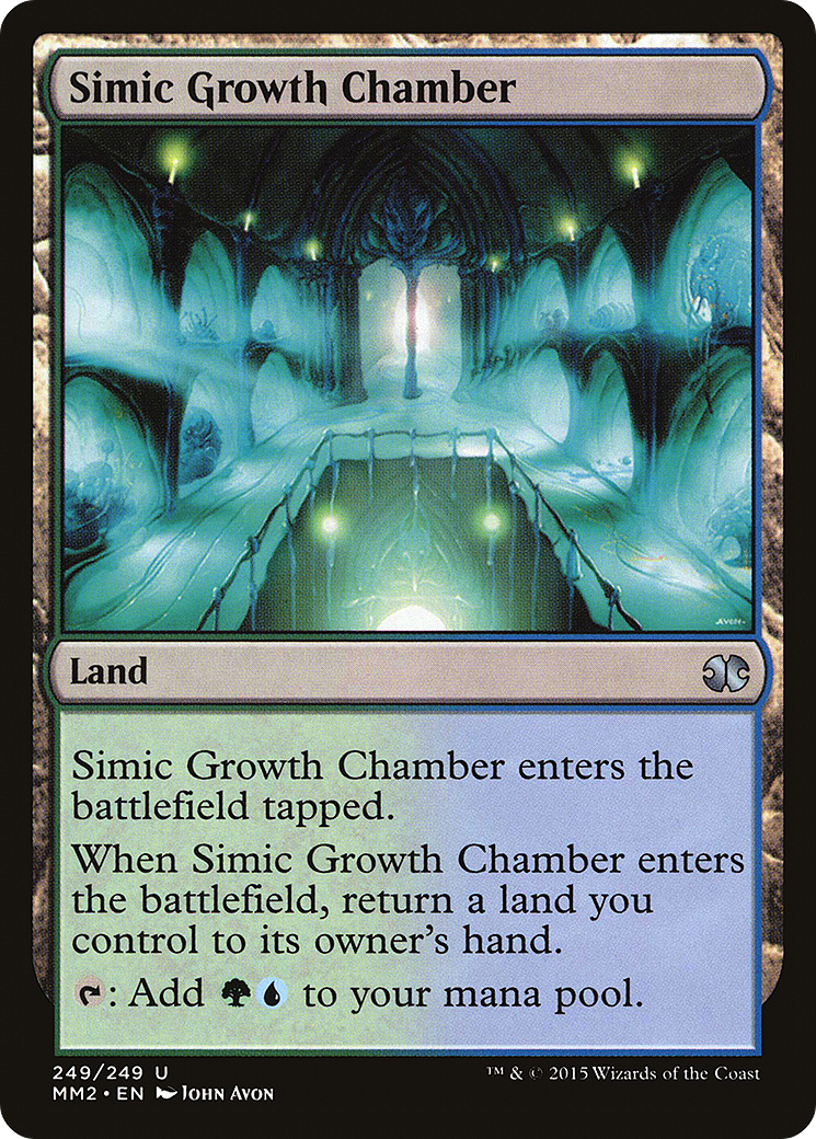 Simic Growth Chamber (MM2-249) [Modern Masters 2015] Foil