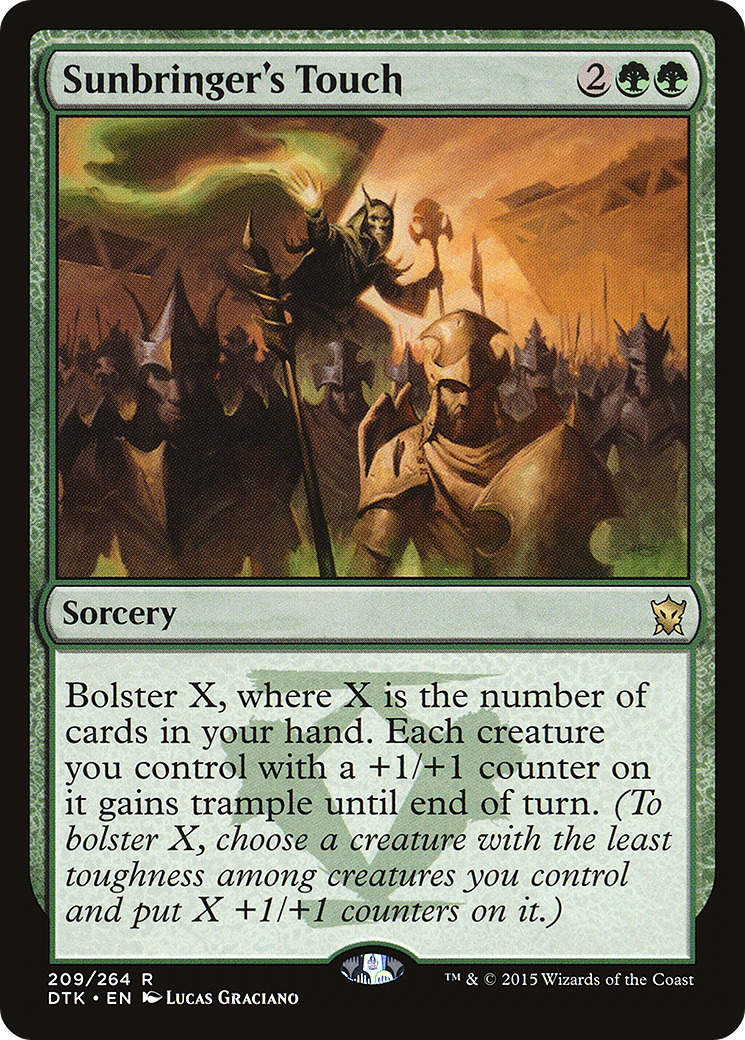 Sunbringer's Touch (DTK-209) [Dragons of Tarkir]