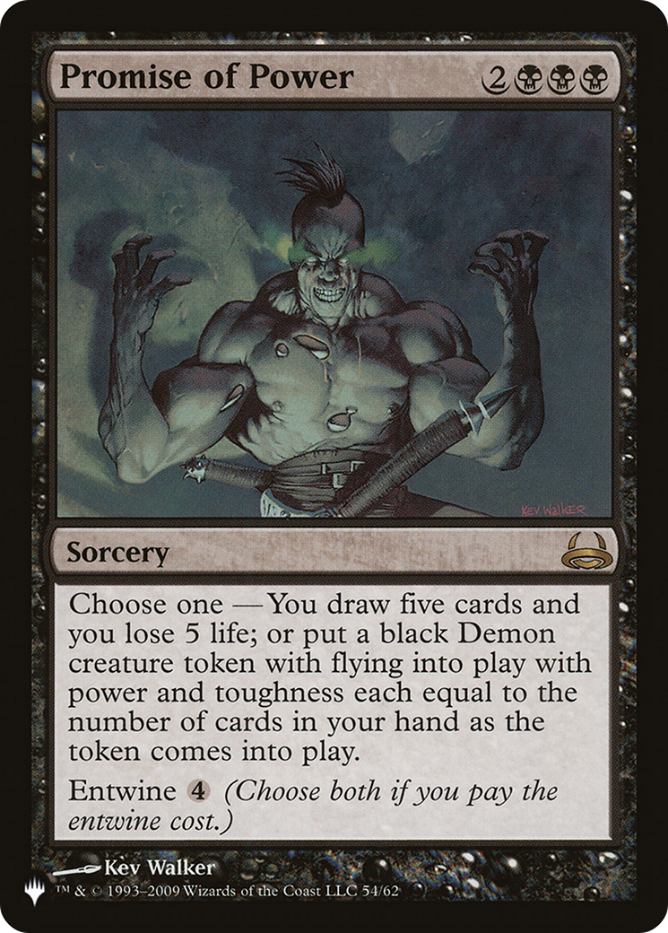 Promise of Power (LIST-DDC-54) [The List]