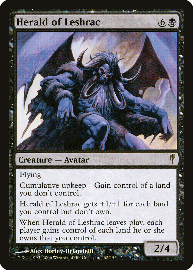 Herald of Leshrac (CSP-062) [Coldsnap]
