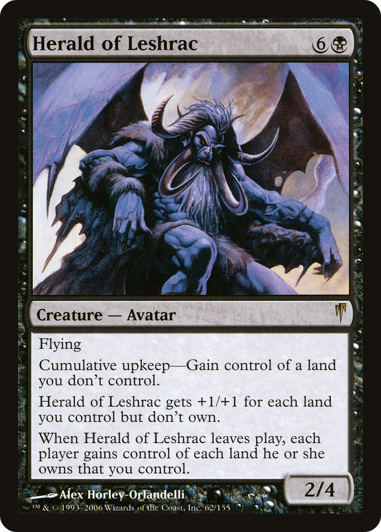 Herald of Leshrac (CSP-062) [Coldsnap]