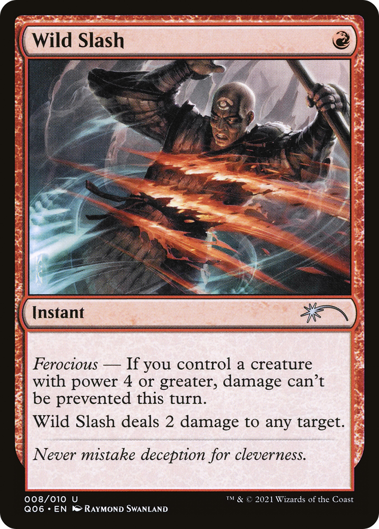 Wild Slash (UMP-008) [Pioneer Challenger Decks 2021]