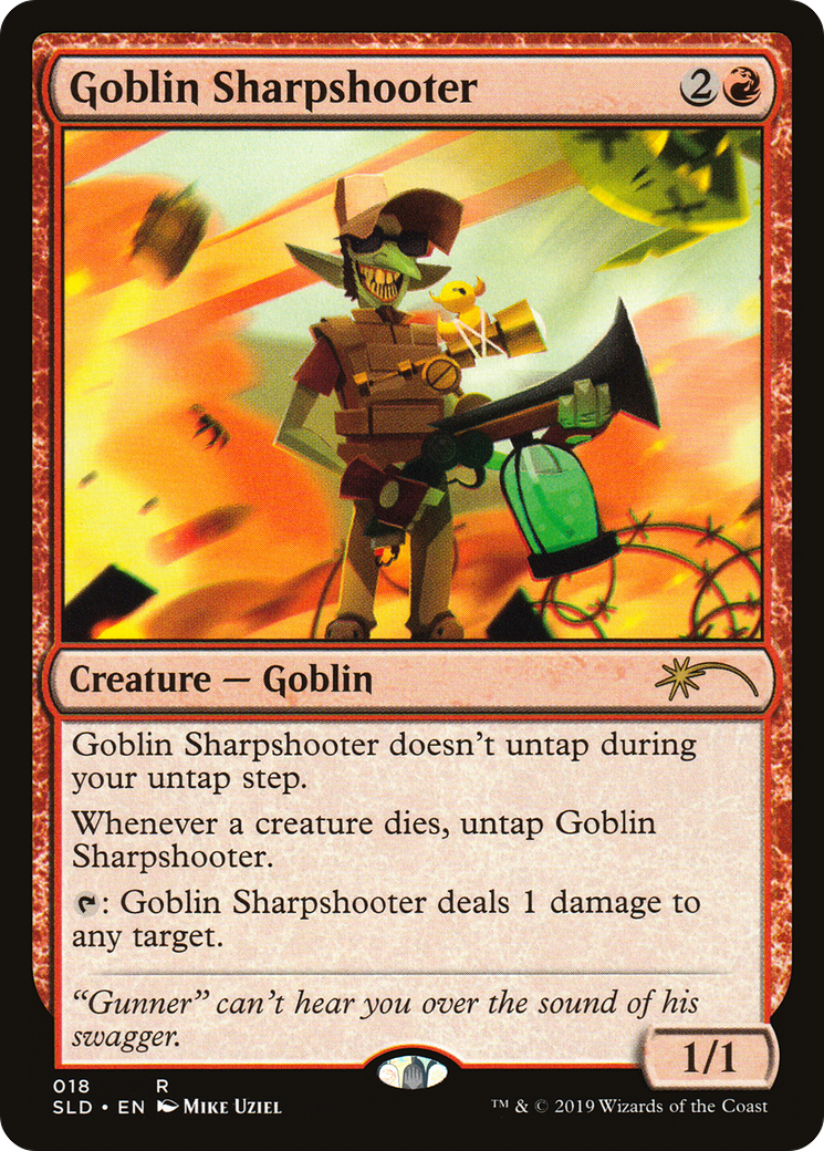 Goblin Sharpshooter (SLD-018) [Secret Lair Drop]