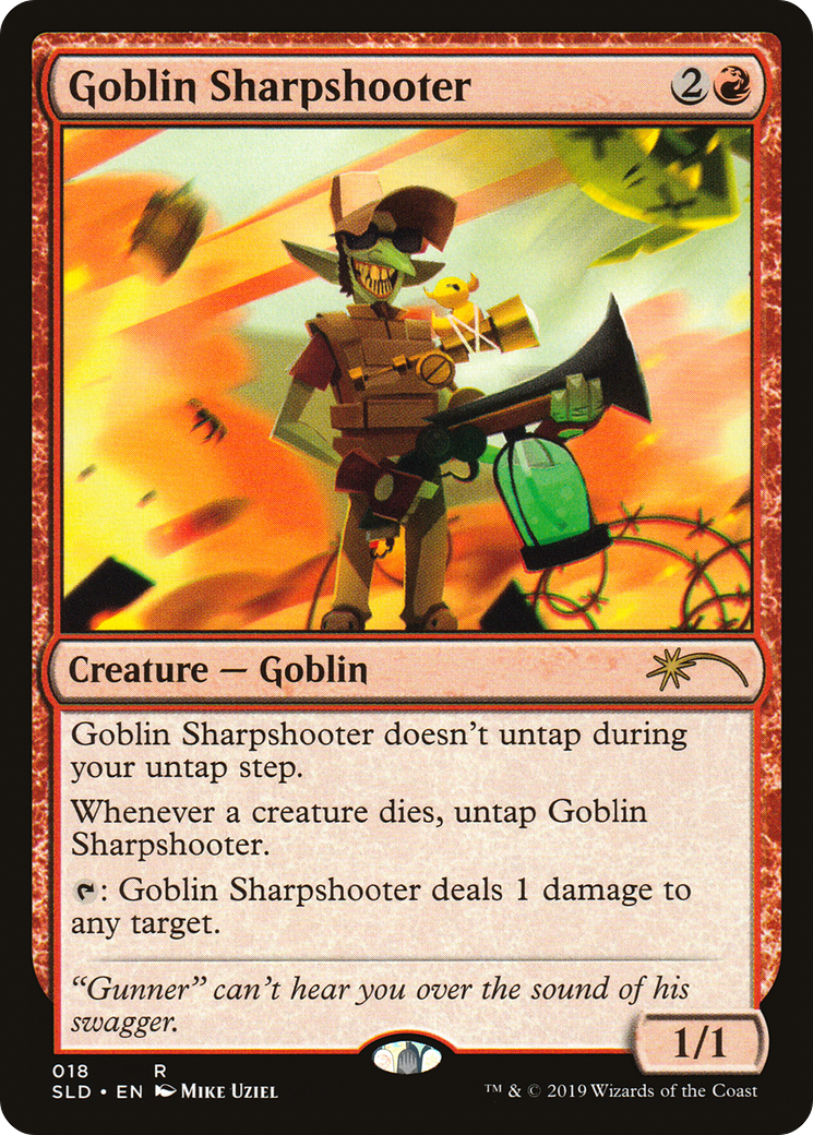 Goblin Sharpshooter (SLD-018) [Secret Lair Drop]