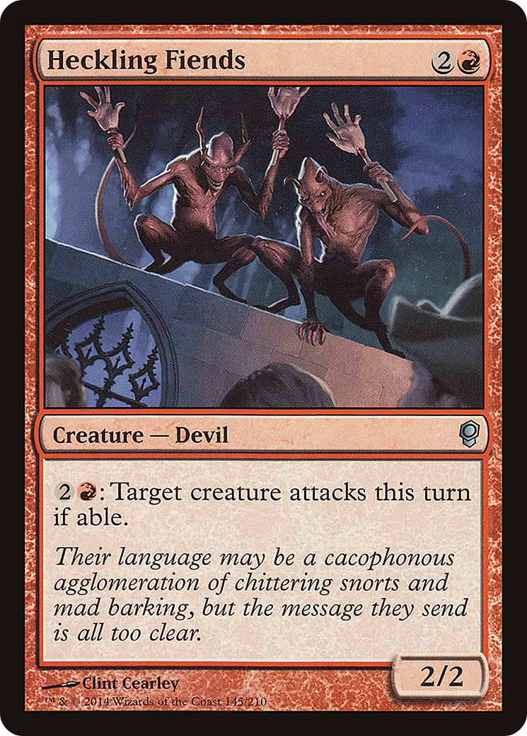 Heckling Fiends (CNS-145) [Conspiracy] Foil