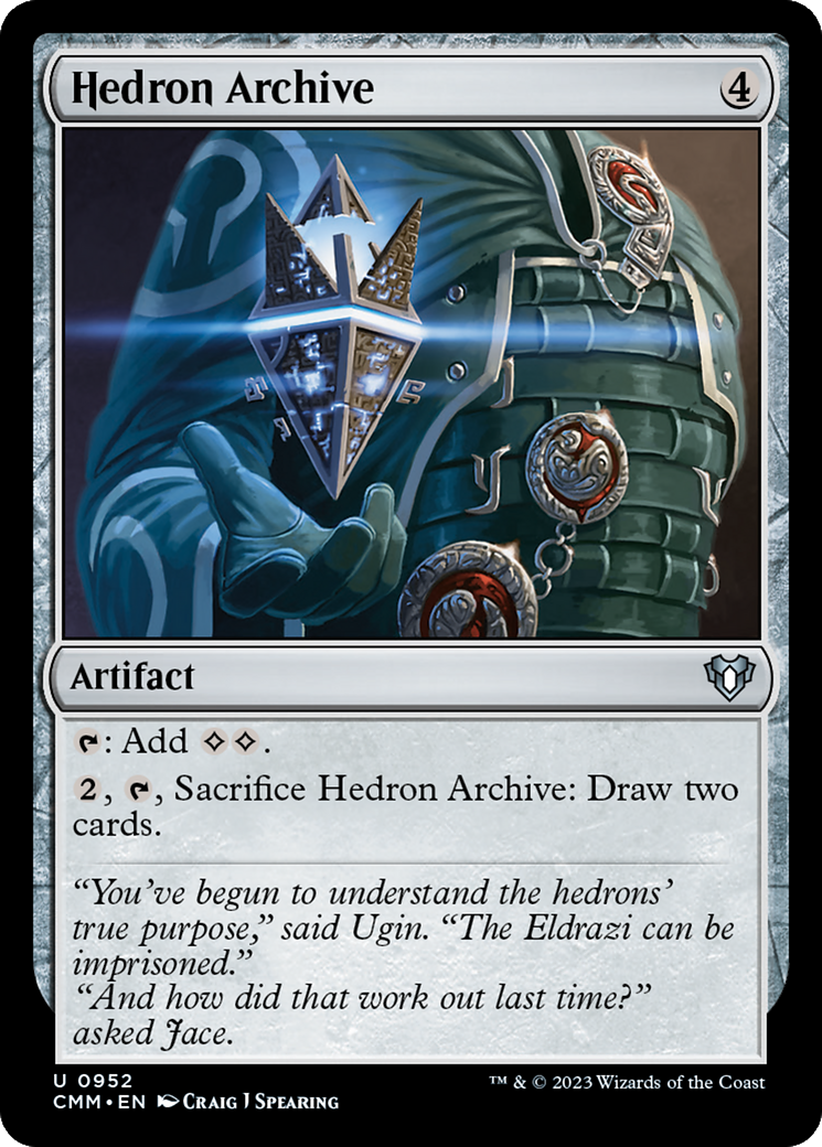 Hedron Archive (CMM-952) [Commander Masters]