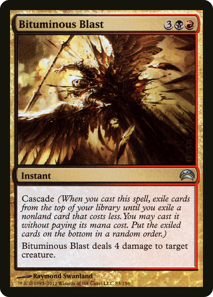 Bituminous Blast (PC2-083) [Planechase 2012]
