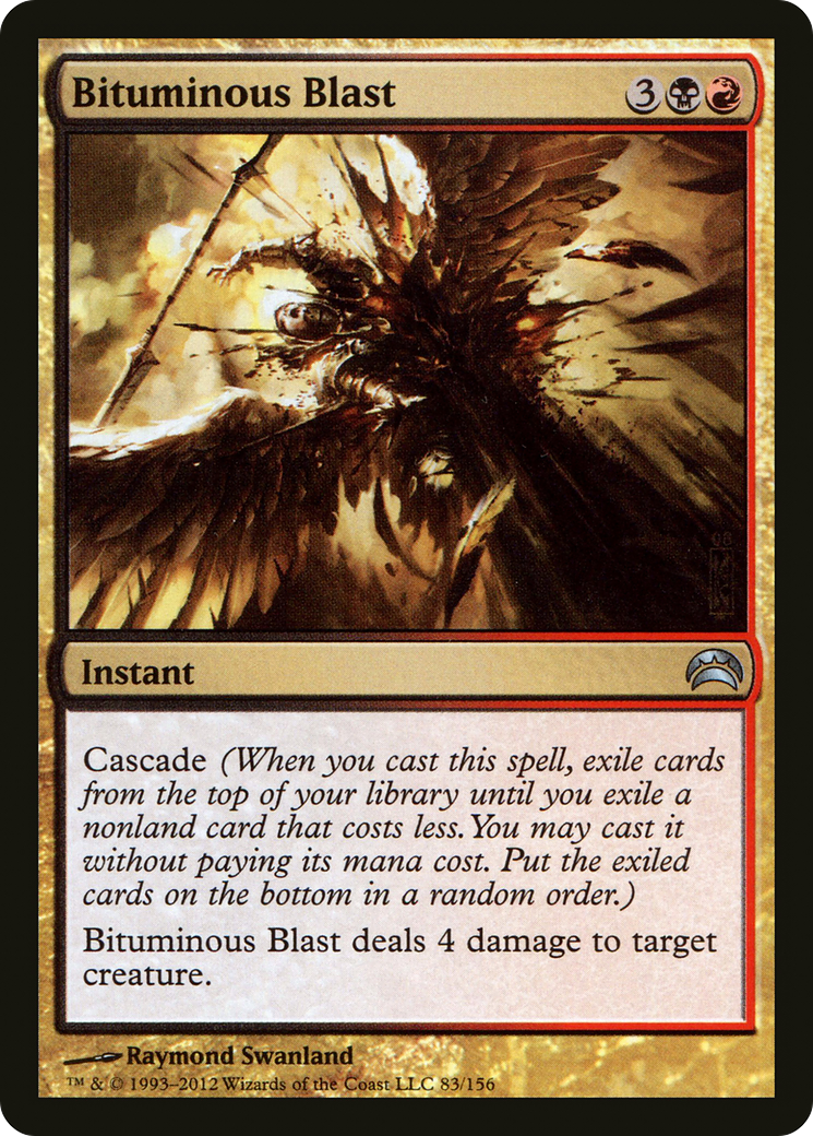 Bituminous Blast (PC2-083) [Planechase 2012]