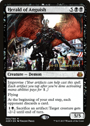 Herald of Anguish (PRE-64S) [Aether Revolt Promos] Foil